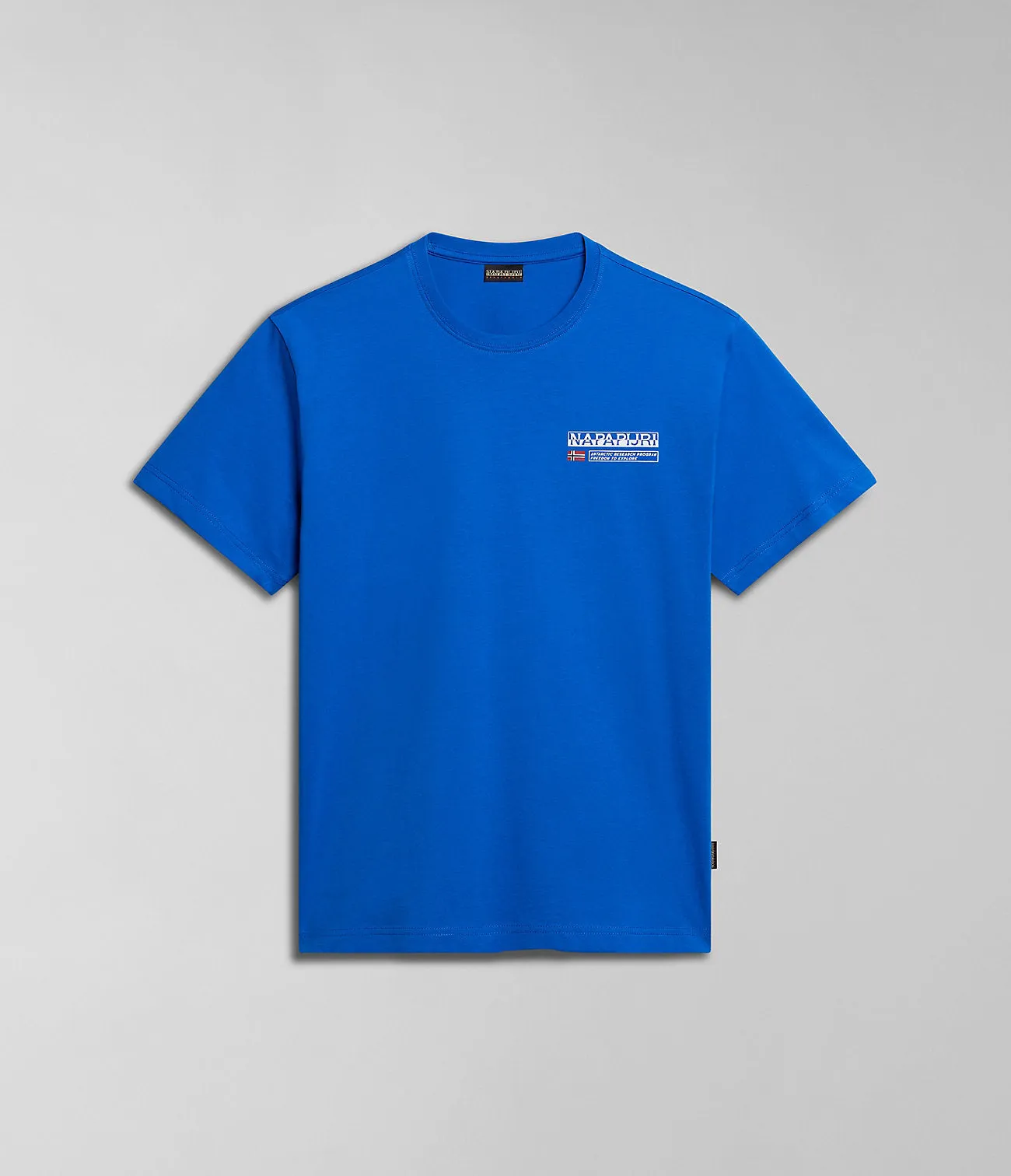Napapijri Mens Kasba T-Shirt - Blue Lapis sold by The Foot Factory