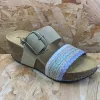 Plakton Womens Alicante Hi Jute Leather Sandal - Green sold by The Foot Factory