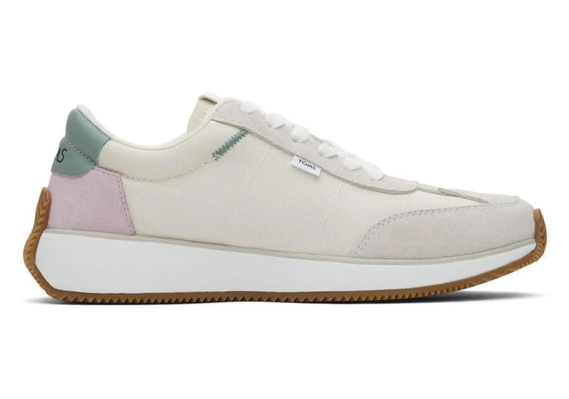 TOMS Womens Wyndon Trainers - Egret sold by The Foot Factory