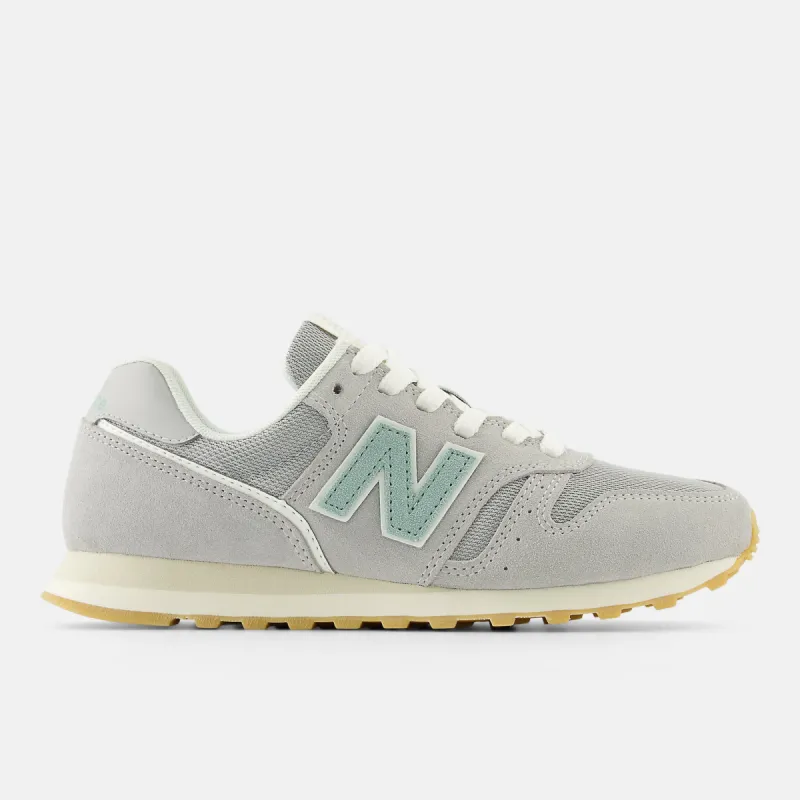 New Balance Womens 373 Fashion Trainers - Raincloud / Salt Marsh sold by The Foot Factory