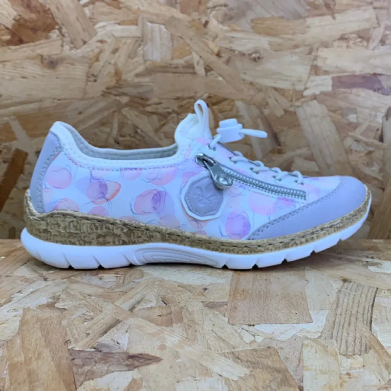 Rieker Womens Fashion Trainers - Multicoloured sold by The Foot Factory