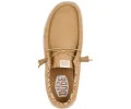 Hey Dude Mens Wally Canvas Moccasin - Tan sold by The Foot Factory