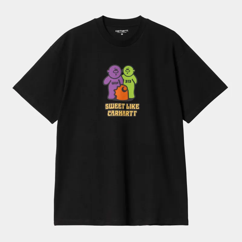 Carhartt WIP Mens Gummy T-Shirt - Black sold by The Foot Factory