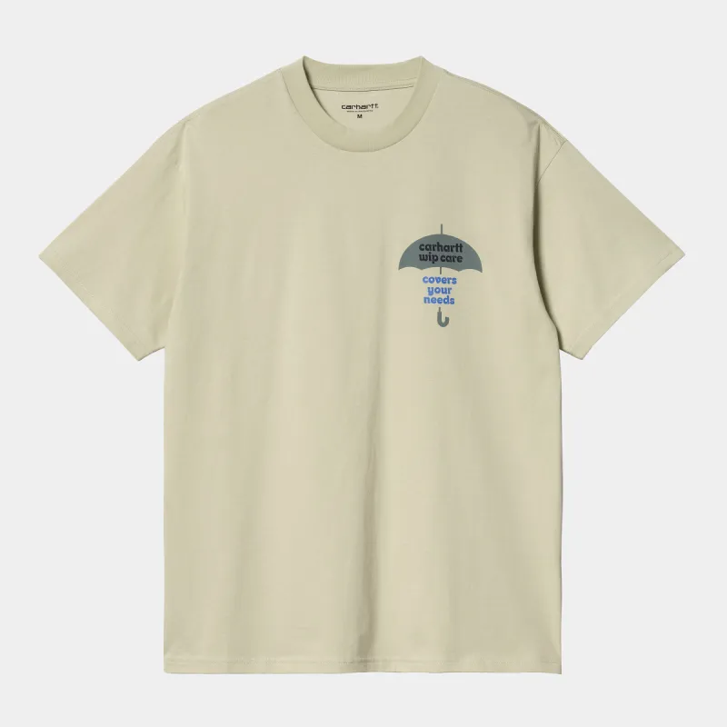 Carhartt WIP Mens Covers T-Shirt - Beryl sold by The Foot Factory
