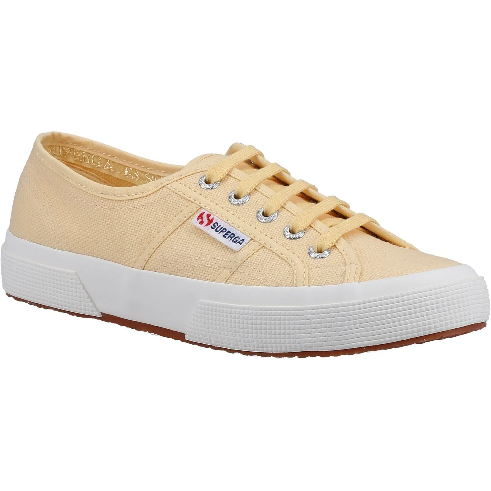 Superga Womens 2750 Cotu Classic Trainers - Light Yellow sold by The Foot Factory product image thumbnail 2