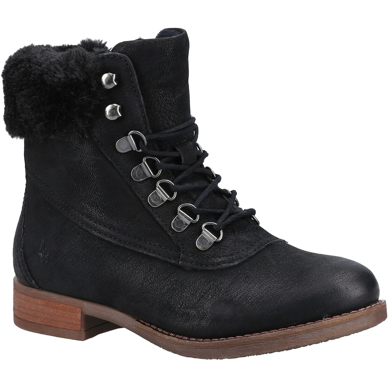 Hush Puppies Womens Effie Boot - Black sold by The Foot Factory product image thumbnail 2