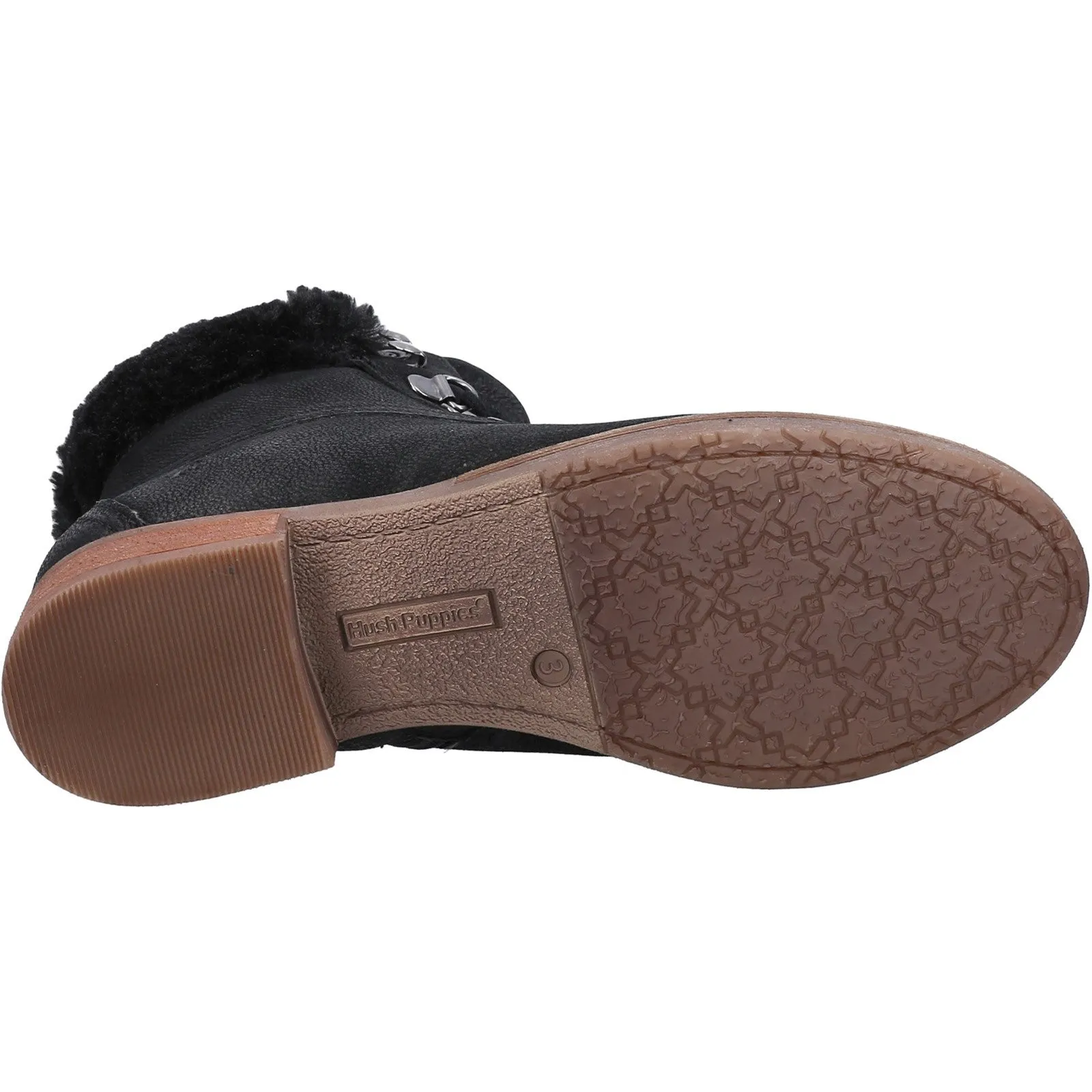 Hush Puppies Womens Effie Boot - Black sold by The Foot Factory product image thumbnail 4