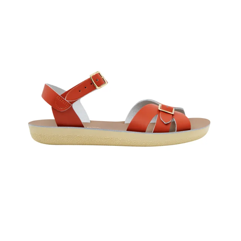 Salt Water Sandals Womens Boardwalk Sandal - Paprika made by The Foot Factory