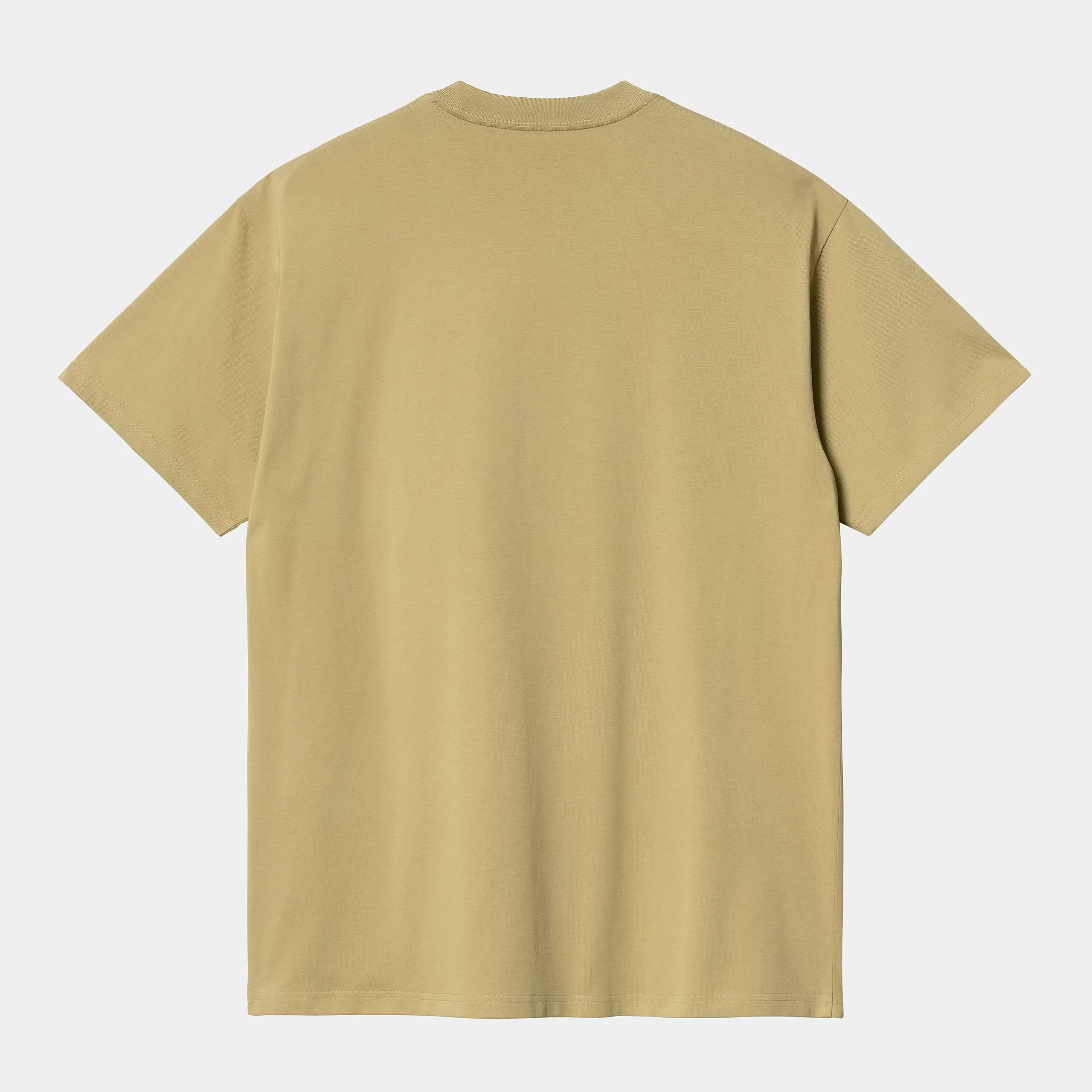 Carhartt WIP Mens Script Embroidery Short Sleeve T-Shirt - Agate sold by The Foot Factory product image thumbnail 2