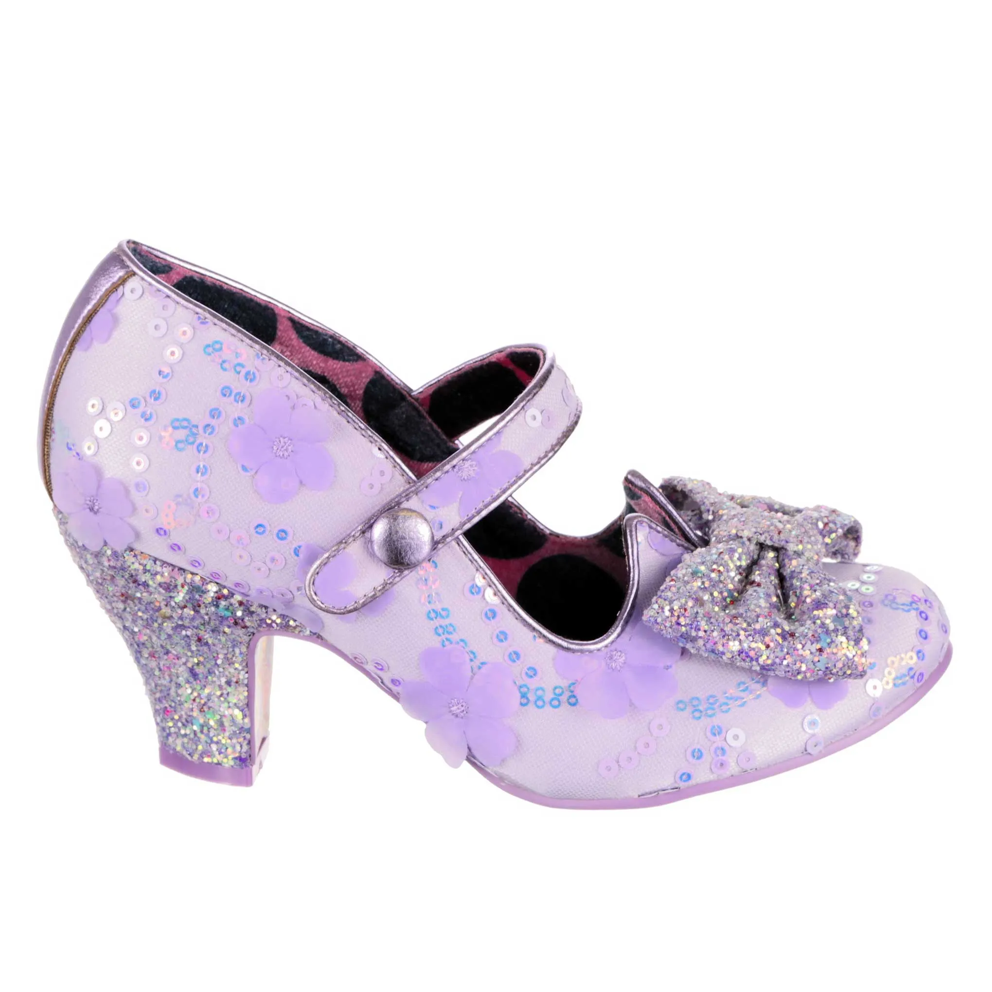 Irregular Choice Womens Piccolo High Heel - Pale Purple sold by The Foot Factory