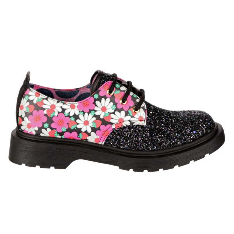 Irregular Choice Womens Toasty Loaf Shoe - Black sold by The Foot Factory