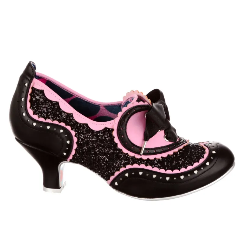 Irregular Choice Womens Jazz Cat High Heels - Black sold by The Foot Factory
