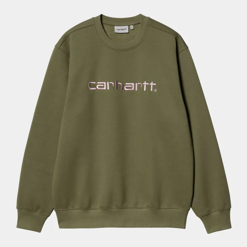 Carhartt WIP Mens Carhartt WIP Sweat Top - Dundee sold by The Foot Factory