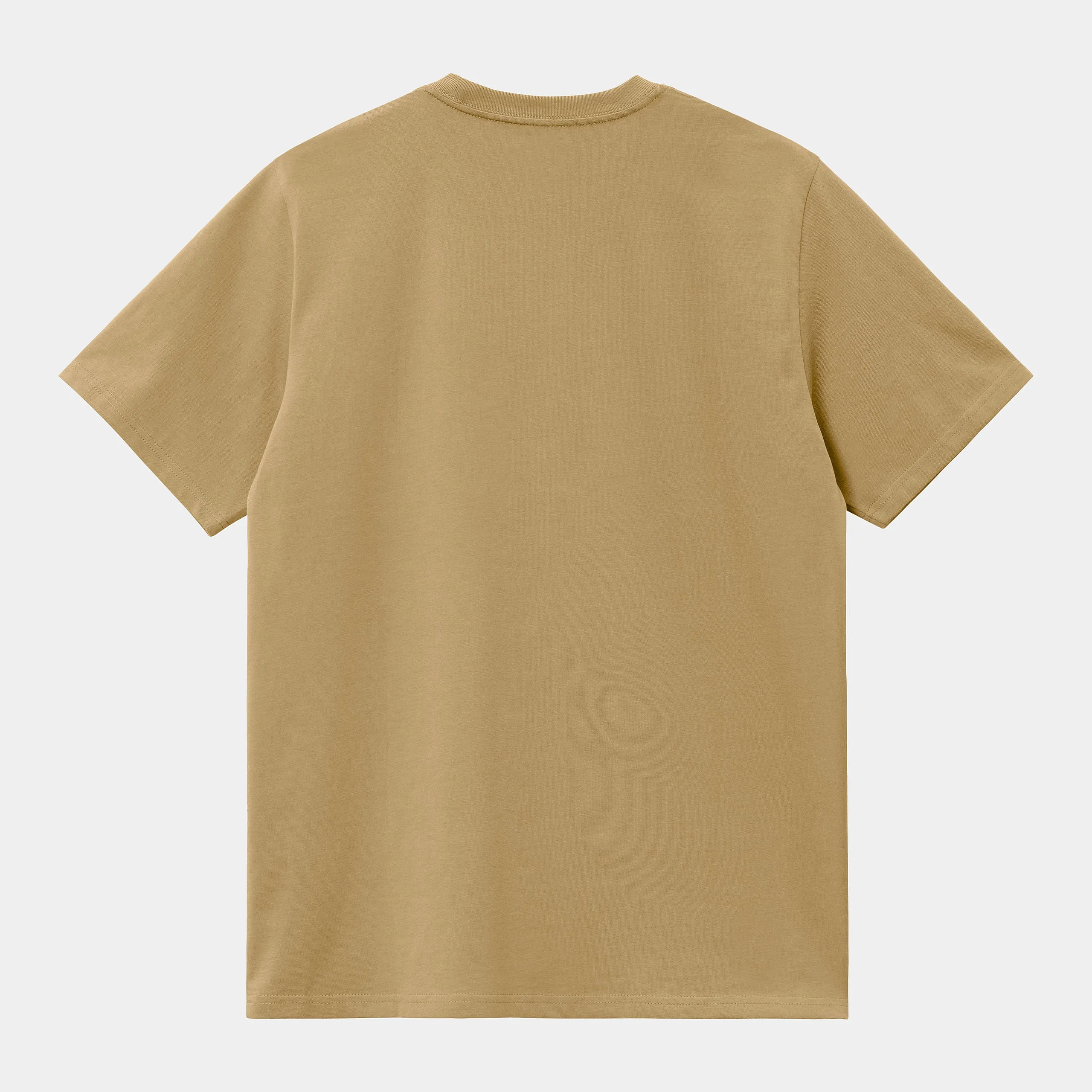 Carhartt WIP Mens Short Sleeve Pocket T-Shirt - Agate sold by The Foot Factory product image thumbnail 2