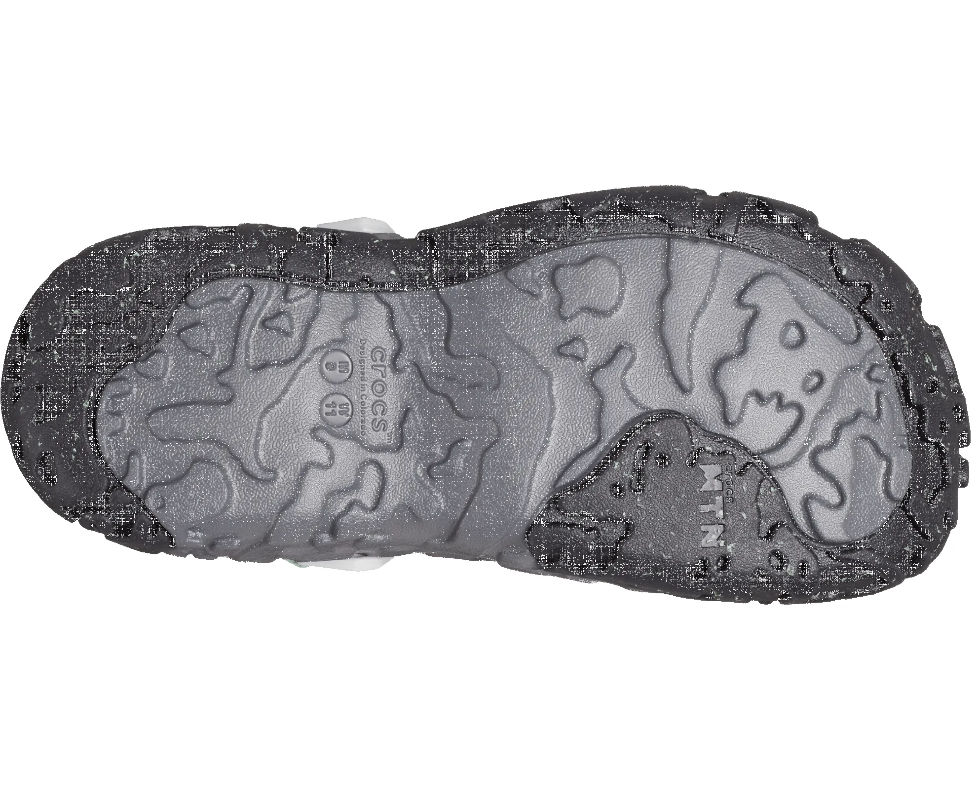 CROCS Unisex All Terrain Atlas Clog - Slate Grey sold by The Foot Factory product image thumbnail 4