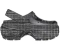 CROCS Unisex Stomp High Shine Clog - Black sold by The Foot Factory
