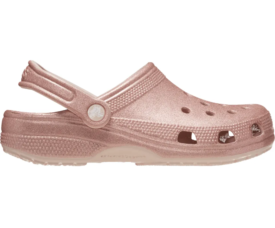 CROCS Unisex Classic Glitter Clog - Quartz sold by The Foot Factory