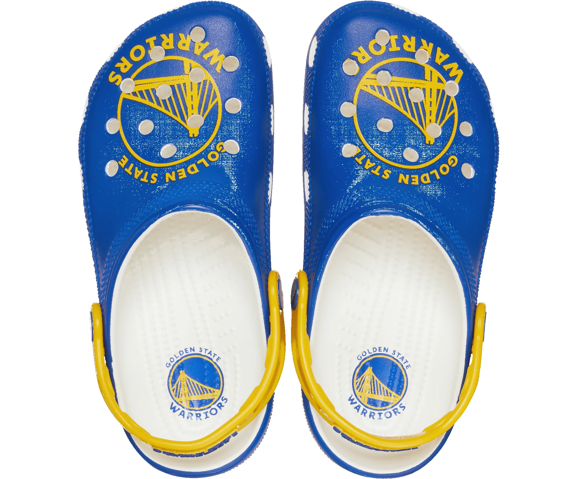 CROCS Unisex NBA Golden State Warriors Classic Clog - White sold by The Foot Factory product image thumbnail 3