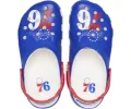 CROCS Unisex NBA Philadelphia 76ers Classic Clog - White sold by The Foot Factory