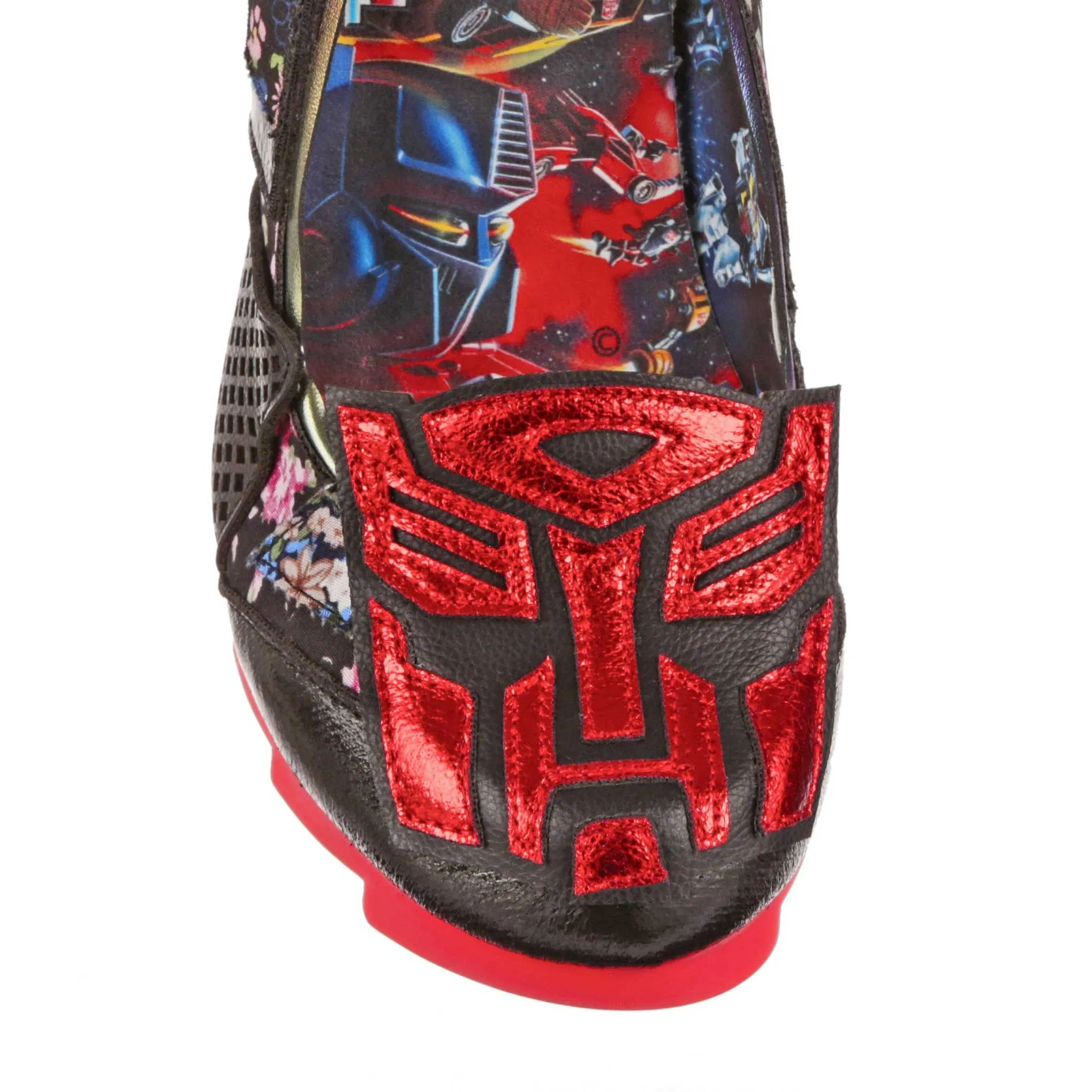 Irregular Choice Womens Transformers All Sparkle High Heels - Black sold by The Foot Factory product image thumbnail 5