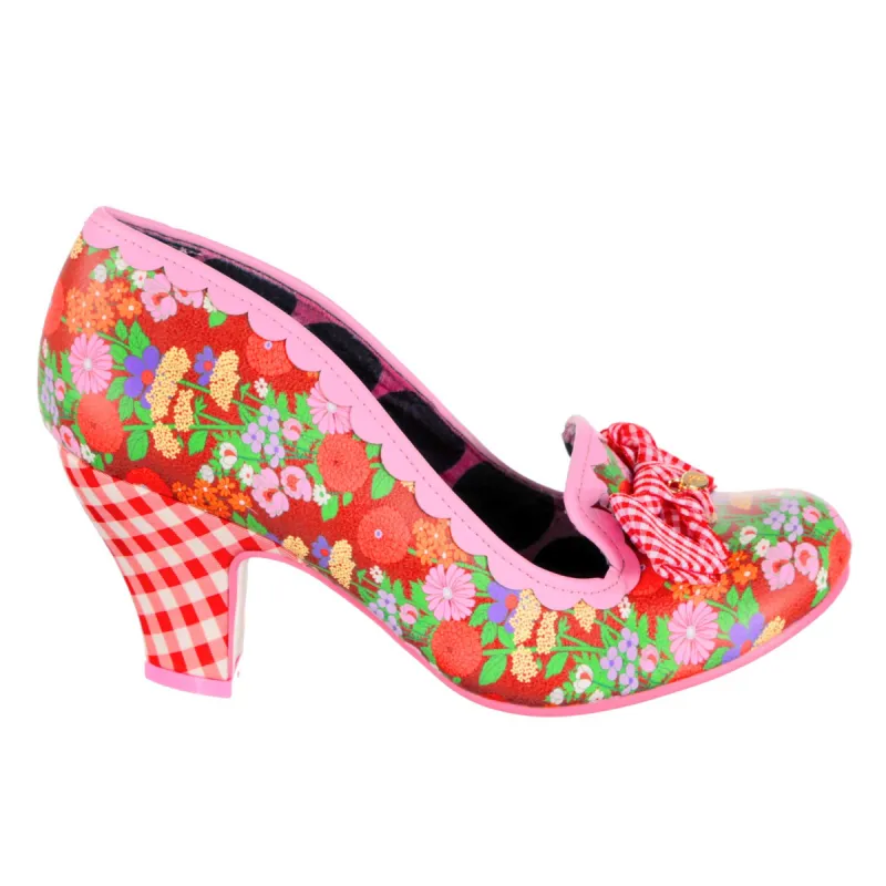 Irregular Choice Womens Kanjanka High Heel - Red sold by The Foot Factory