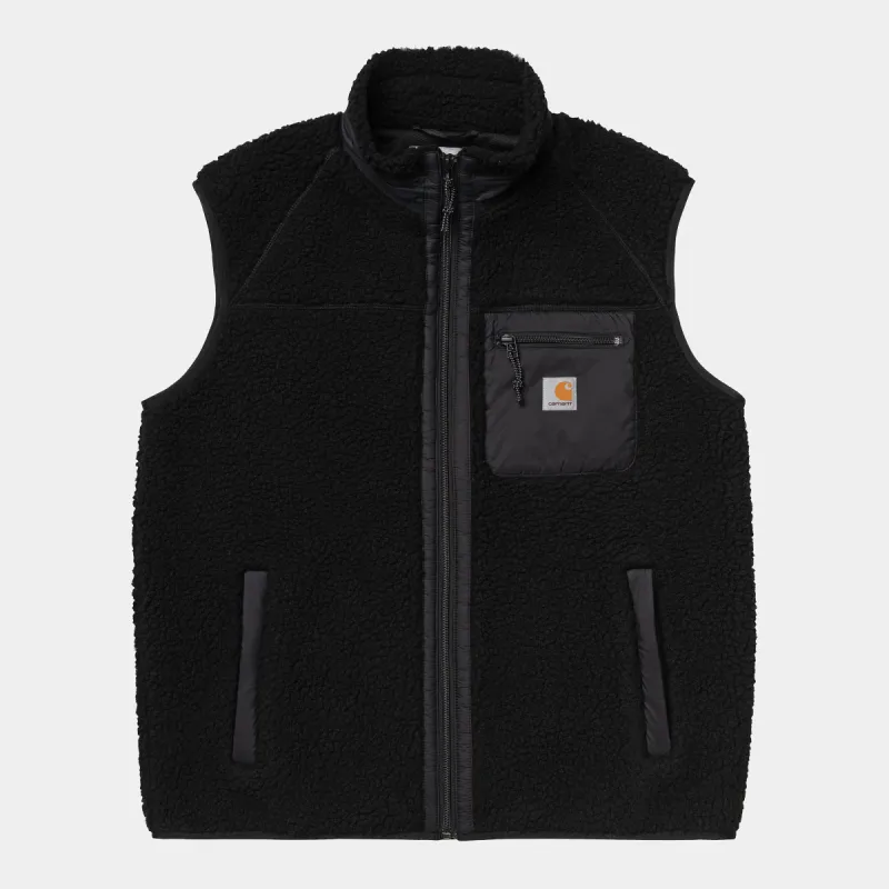 Carhartt WIP Mens Prentis Liner Vest - Black / Black sold by The Foot Factory