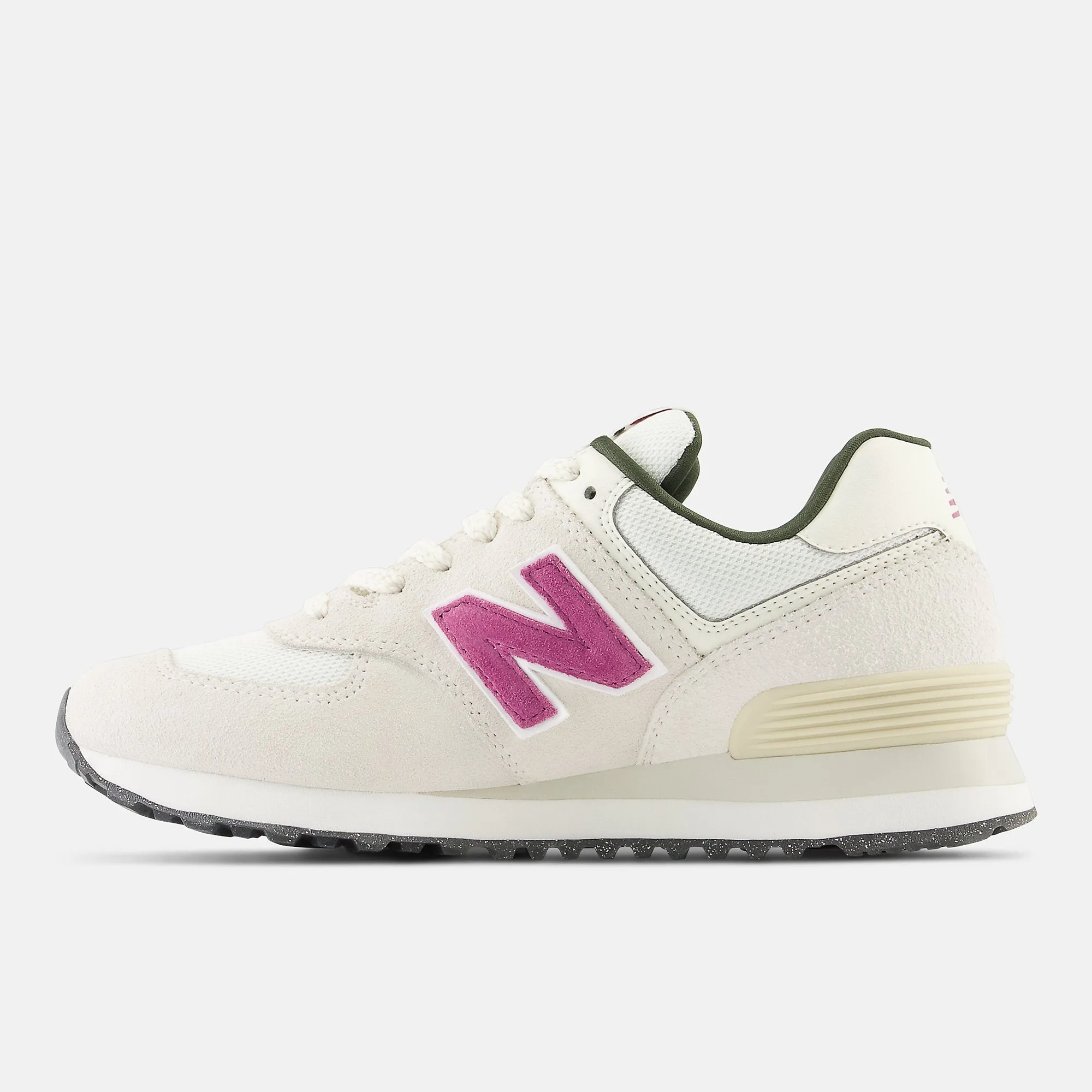 New Balance Womens 574 Fashion Trainers - Sea Salt / Scorpio sold by The Foot Factory product image thumbnail 2