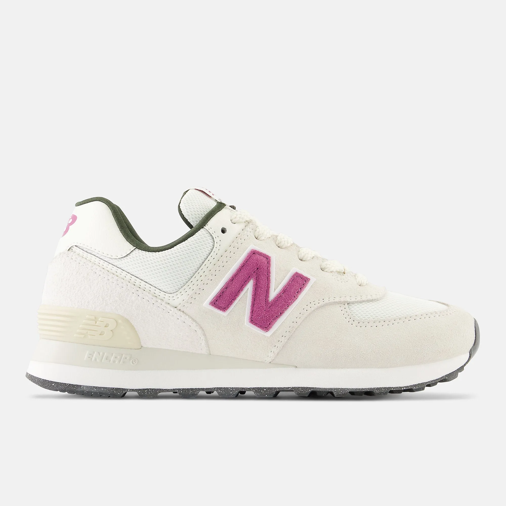 New Balance Womens 574 Fashion Trainers - Sea Salt / Scorpio sold by The Foot Factory