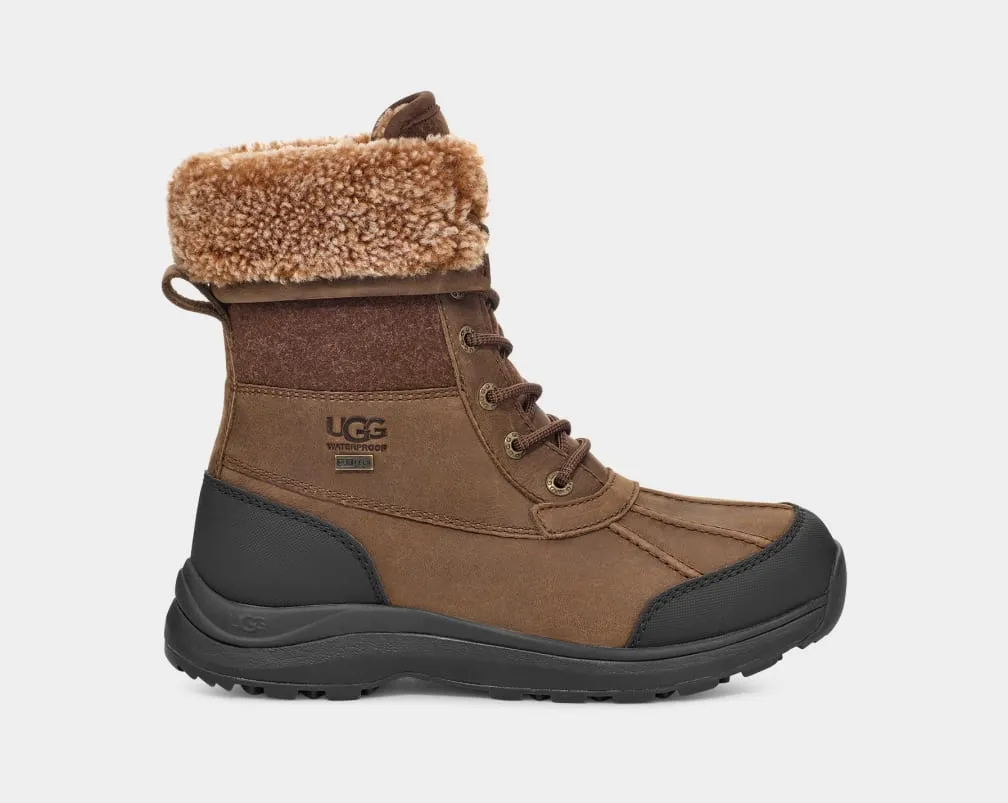 UGG Womens Adirondack III Tipped Boots - Dark Earth sold by The Foot Factory