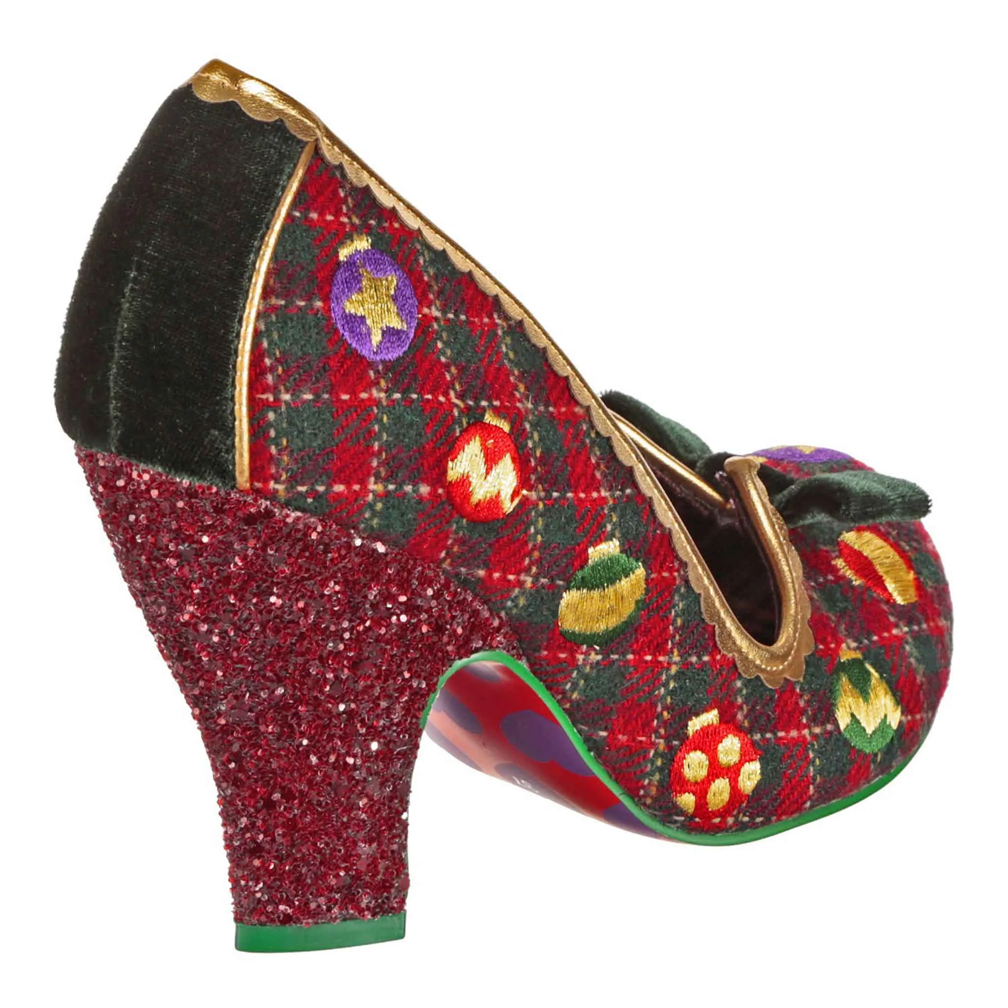 Irregular Choice Womens Bauble Boo High Heel - Red sold by The Foot Factory product image thumbnail 3