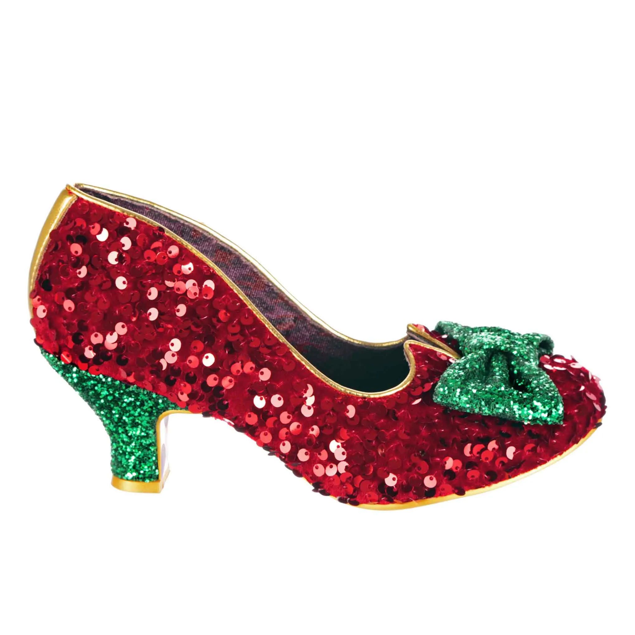 Irregular Choice Womens Dazzling Diva High Heel - Red sold by The Foot Factory