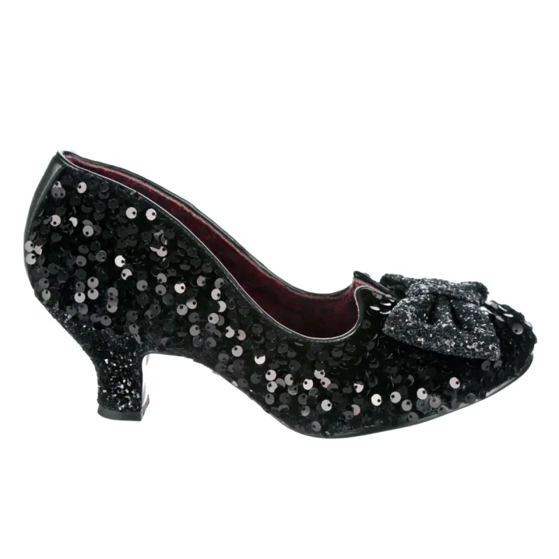 Irregular Choice Womens Dazzling Diva High Heel - Black sold by The Foot Factory