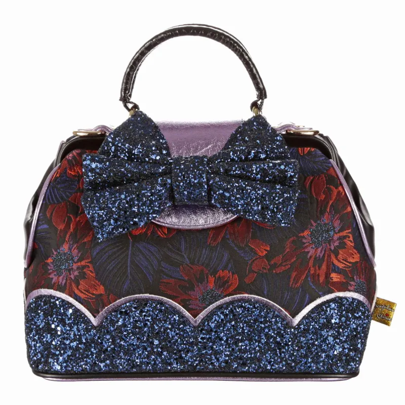 Irregular Choice Womens Radiant Ribbon Bag - Blue sold by The Foot Factory