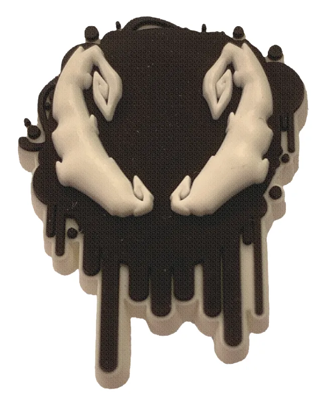 Crocs Jibbitz Spiderman Venom Eyes Charm sold by The Foot Factory