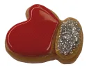 Crocs Jibbitz Santa Glove Cookie Charm sold by The Foot Factory