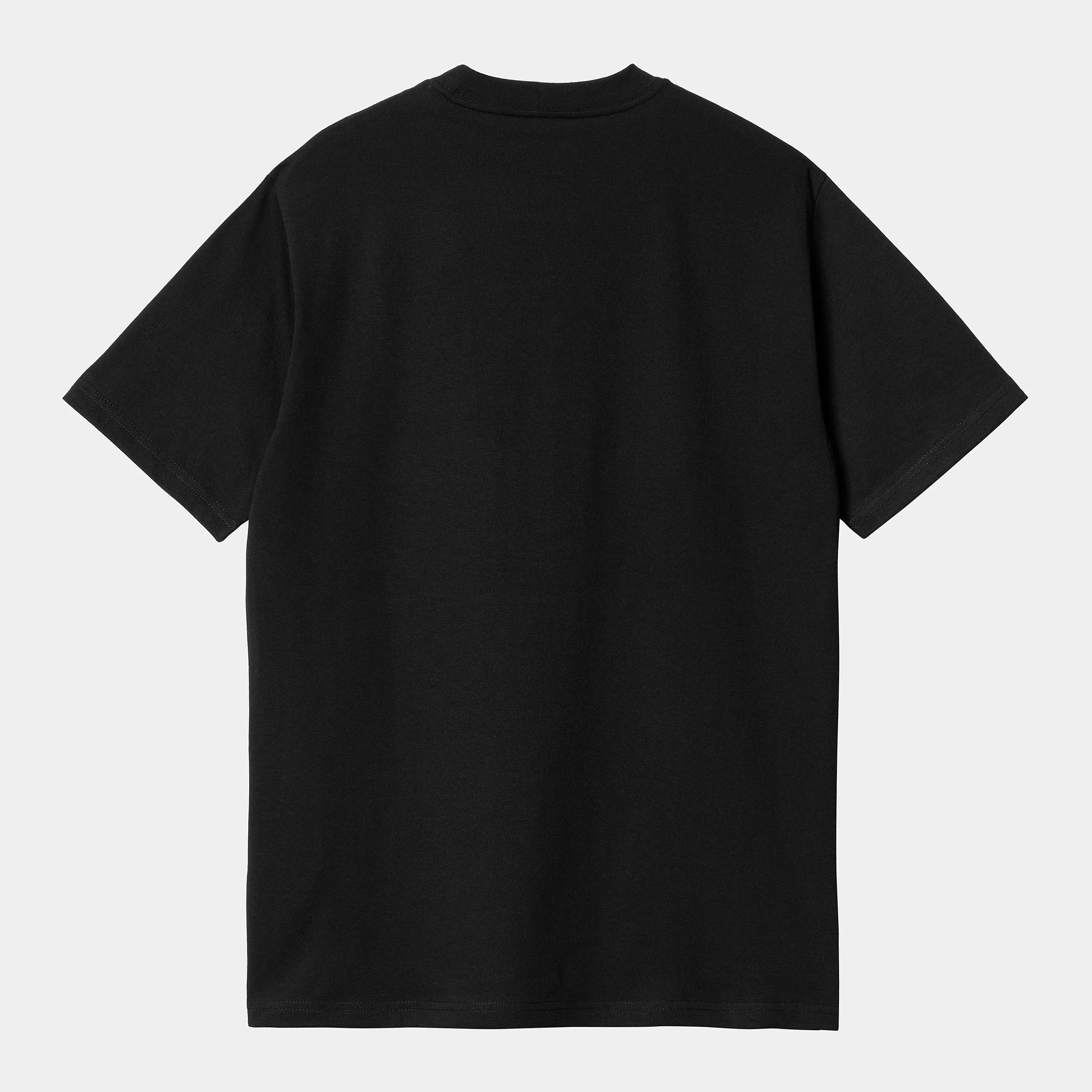 Carhartt WIP Mens Shopper Short Sleeved Organic T-Shirt - Black sold by The Foot Factory product image thumbnail 2