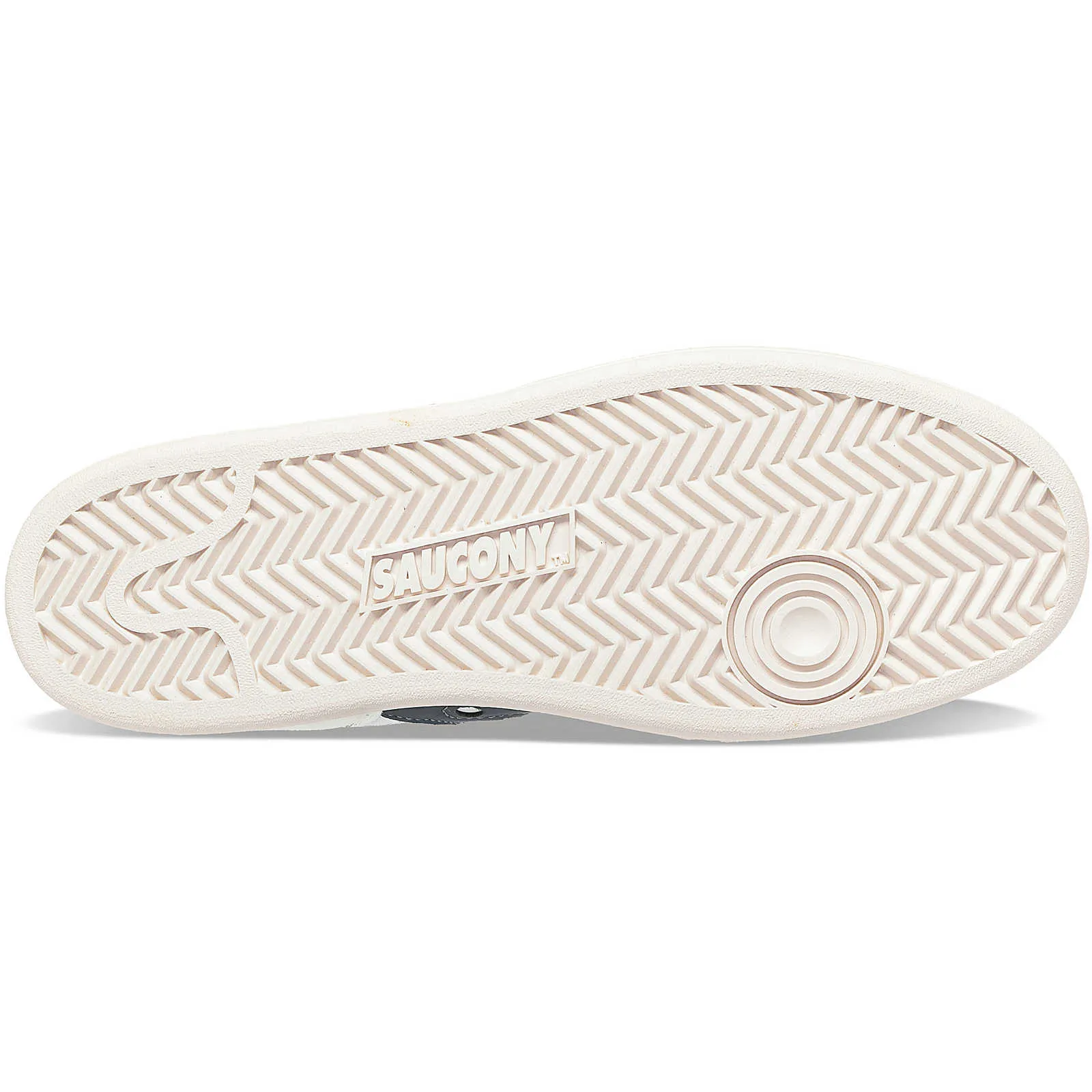 Saucony Mens Jazz Court High Top Trainers - White / Navy sold by The Foot Factory product image thumbnail 5