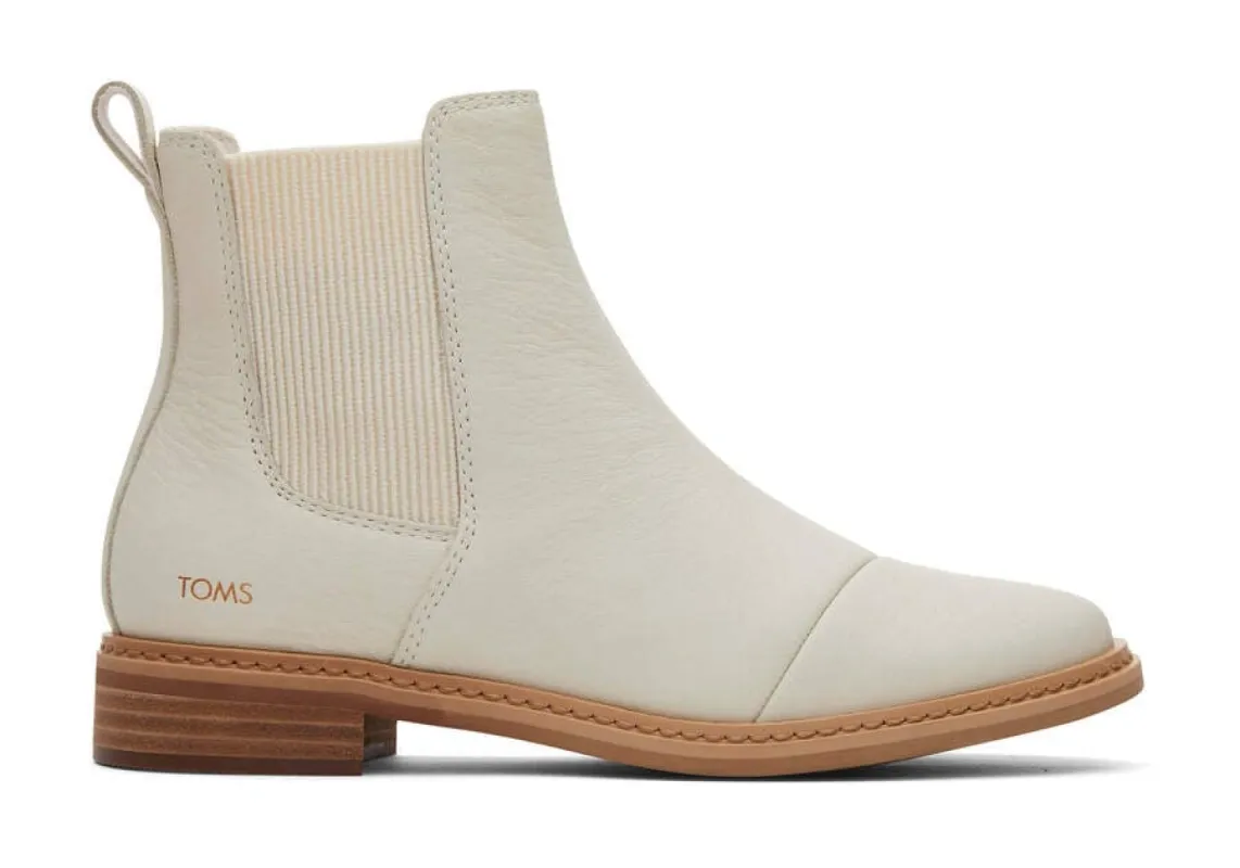 TOMS Womens Charlie Ankle Boot - Light Sand sold by The Foot Factory