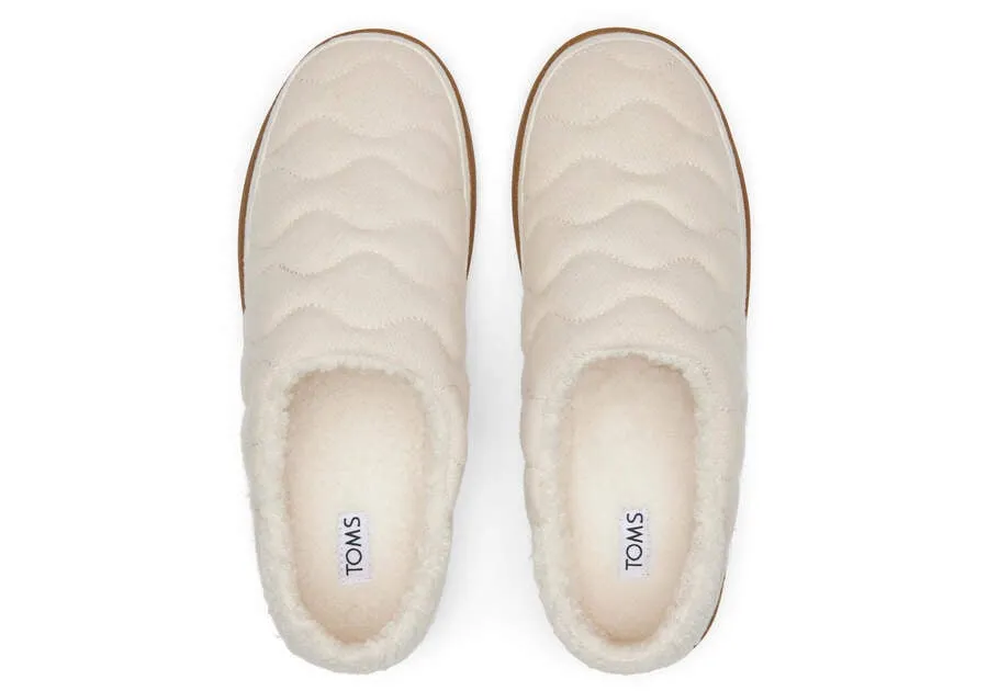 TOMS Womens Ezra Quilted Slippers - Light Sand sold by The Foot Factory product image thumbnail 5