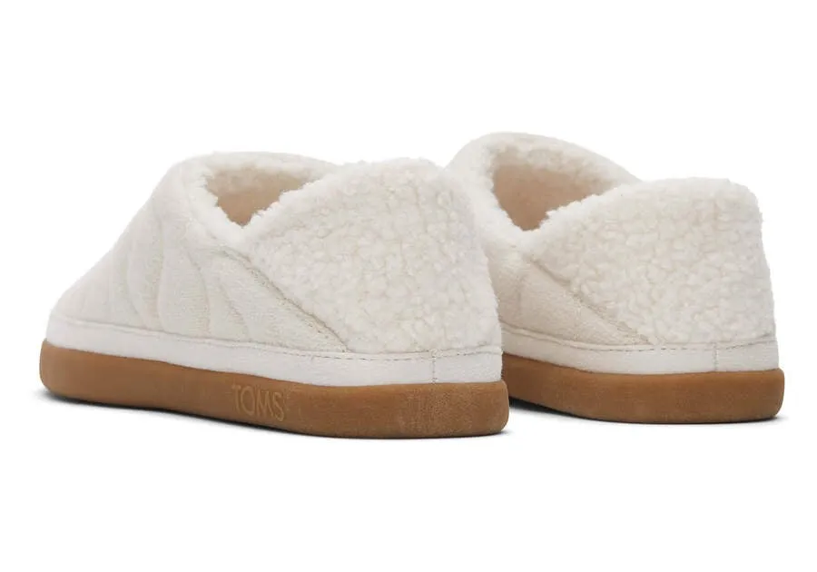 TOMS Womens Ezra Quilted Slippers - Light Sand sold by The Foot Factory product image thumbnail 4