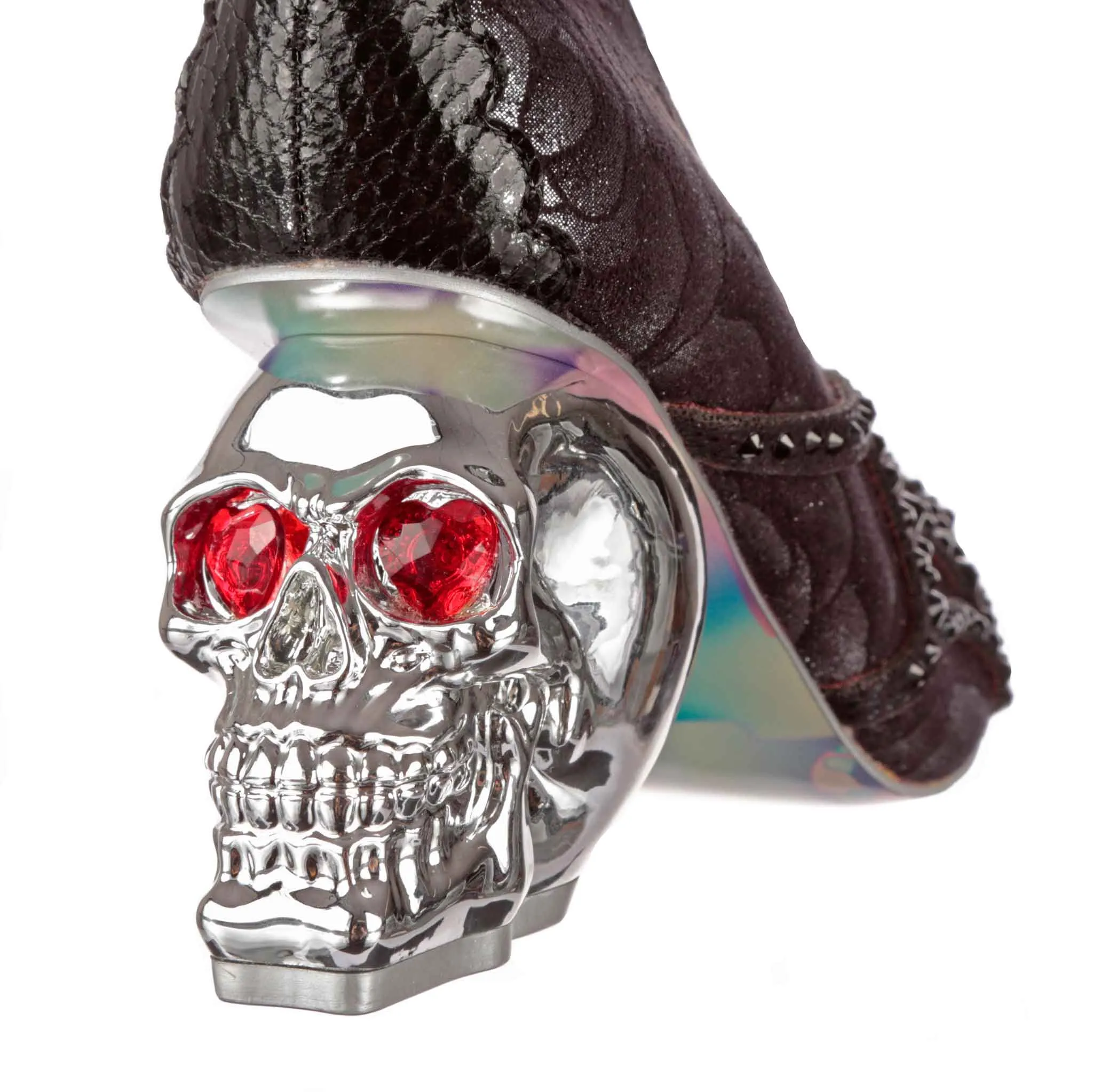 Irregular Choice Womens Halloween Dead Ringer High Heel - Black sold by The Foot Factory product image thumbnail 5