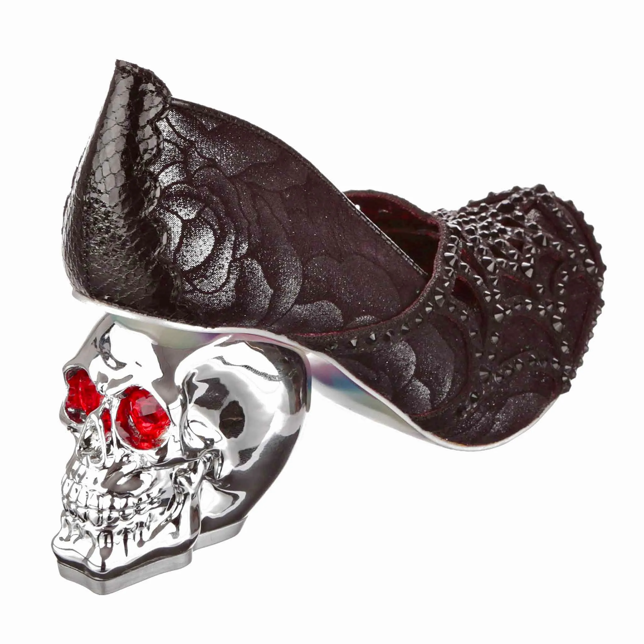 Irregular Choice Womens Halloween Dead Ringer High Heel - Black sold by The Foot Factory product image thumbnail 4