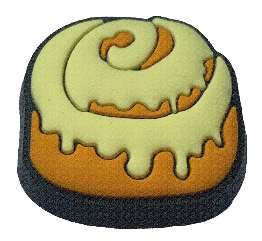 Crocs Jibbitz Cinnamon Roll Charm sold by The Foot Factory