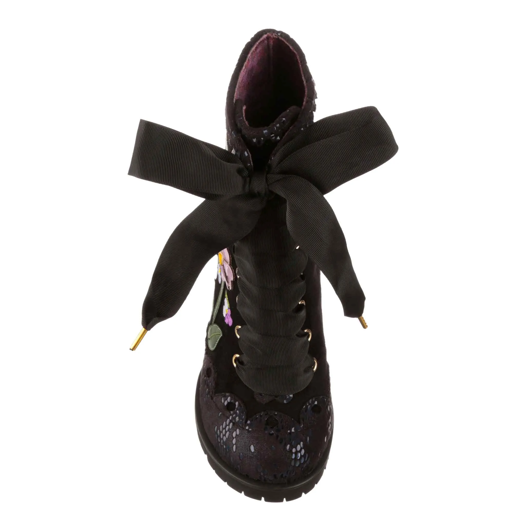 Irregular Choice Womens Vibrant Violets High Heel - Black sold by The Foot Factory product image thumbnail 4