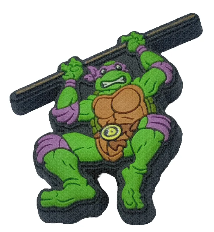 Crocs Jibbitz Teenage Mutant Ninja Turtles Donatello Charm made by Crocs