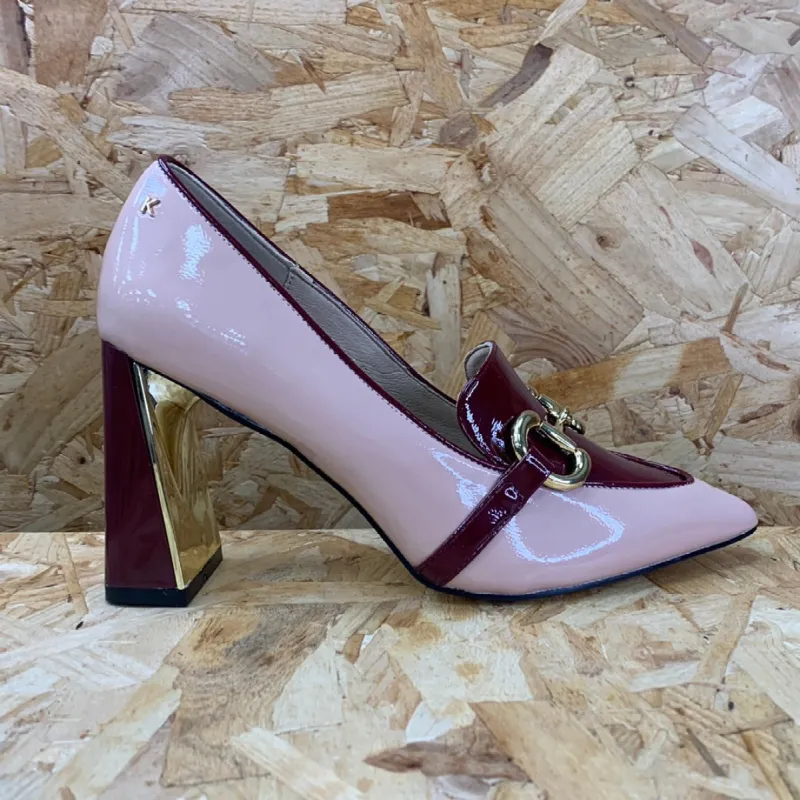 Kate Appleby Womens Askern Patent High Heel - Pale Pink sold by The Foot Factory