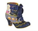 Irregular Choice Women's New Roomie Ankle Boot - Blue sold by The Foot Factory