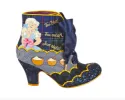 Irregular Choice Women's New Roomie Ankle Boot - Blue sold by The Foot Factory
