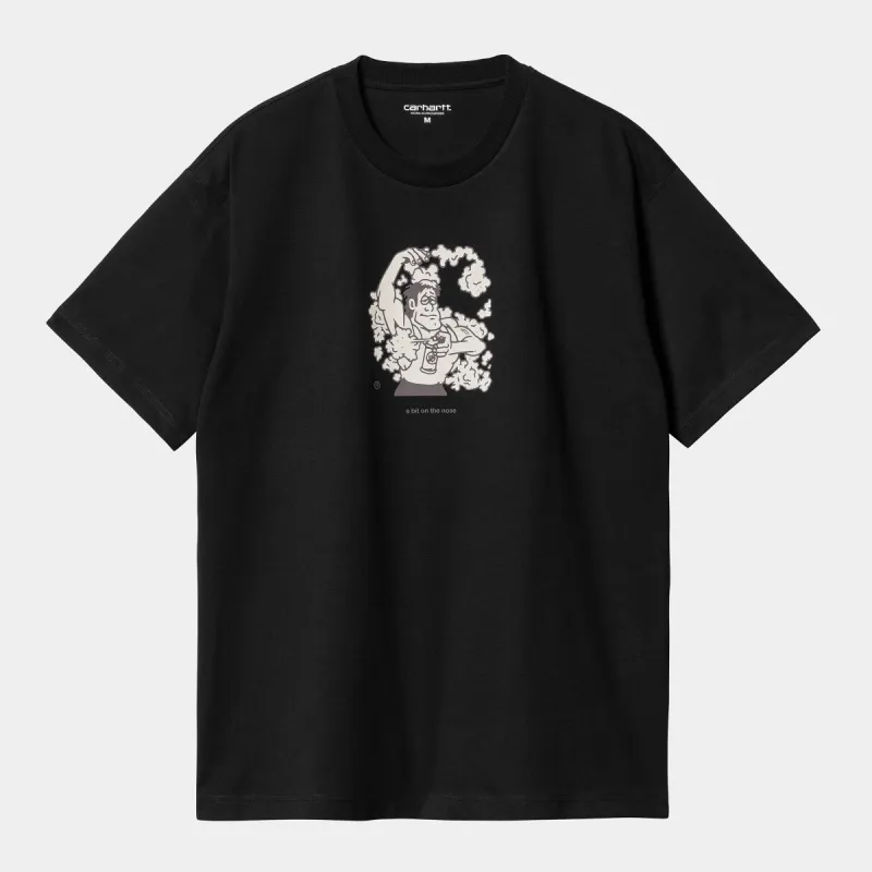 Carhartt WIP Mens Deo T-Shirt - Black sold by The Foot Factory