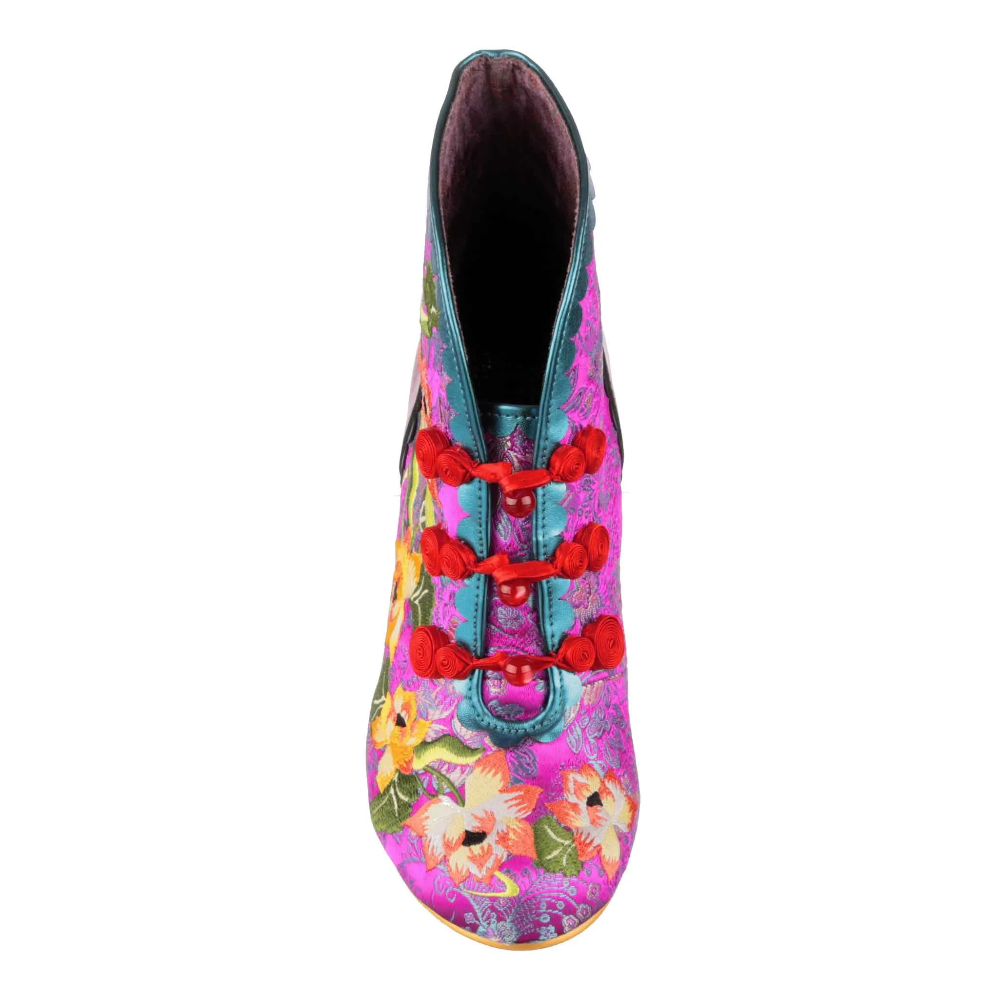 Irregular Choice Womens Lotus Eater High Heels - Fuchsia sold by The Foot Factory product image thumbnail 4